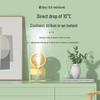 Water-cooled USB Mini Desktop Fan with Turbine, Foldable Design & Humidifier Spray.