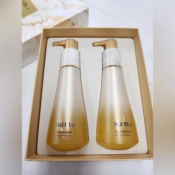 Su:m37 SUM37 Losec Summa Foam Cleanser Special Duo Set 200ml + 200ml 2 items/ Moisturizing, Korean Cosmetics, Kbeauty