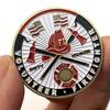 American Firefighters Plating Bronze Commemorative Medal Collection Coins Commemorative Coins