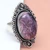 Cheroite Gemstone Handmade Silver Jewelry  "8.5"