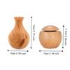 Wood Grain Essential Oil Diffuser Ultrasonic Mini Mist Maker Mist Air Purifier  Bedroom Use