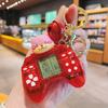 Retro Game Keychain Creative Cartoon Mini Game Machine Fun Handheld Entertainment for All Ages Pendant