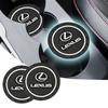 Car Interior Coaster Water Cup Non-Slip Pad Silicone For F SPORT Plug-in Hybrid ES UX 300e GS GX IS LS LX CT LBX NX 350h