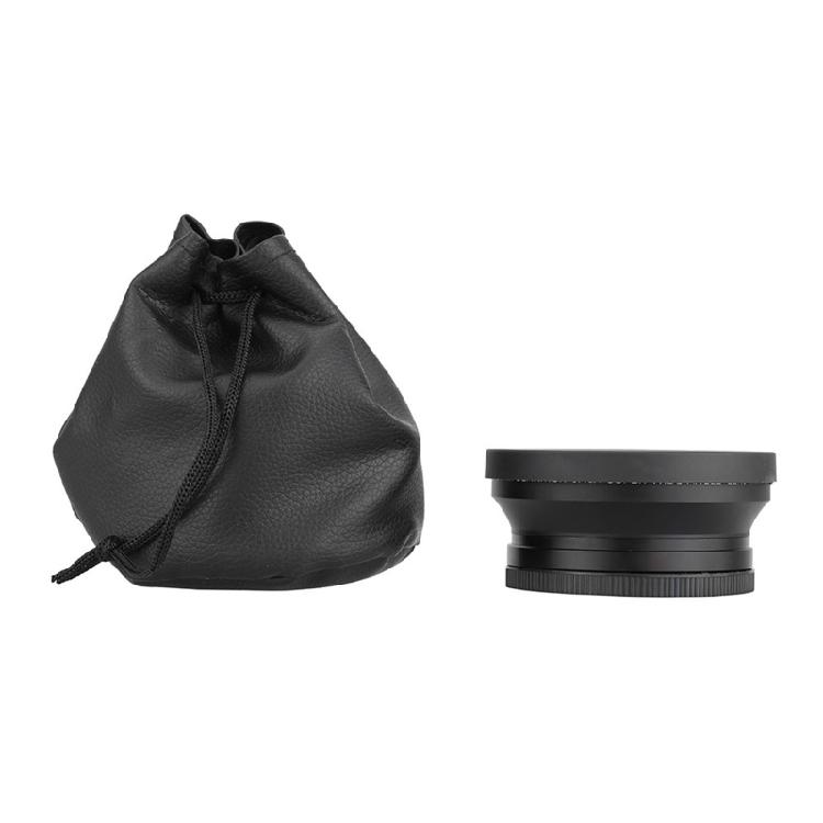 72mm 2.2X Teleconverter Lens/0.43X Wide Angle Lens Kit for Close-up Shooting