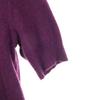 Banana Republic Short sleeve cashmere knit Knee-length dress S purple Women Used