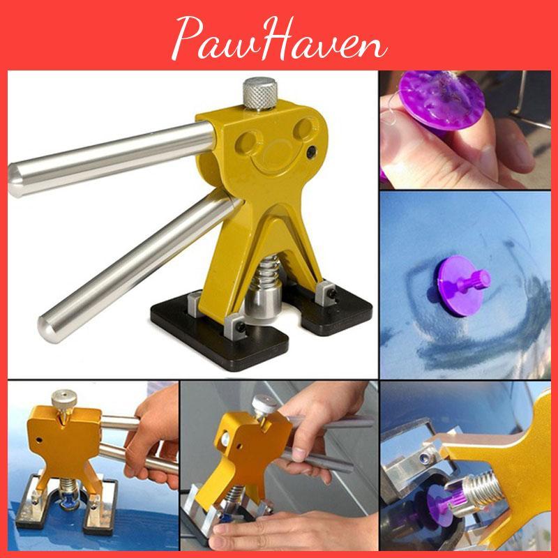 Trăgător de îndoituri de calitate premium, cu ventuză adezivă, pentru kit de reparare a îndoiturilor auto fără vopsire