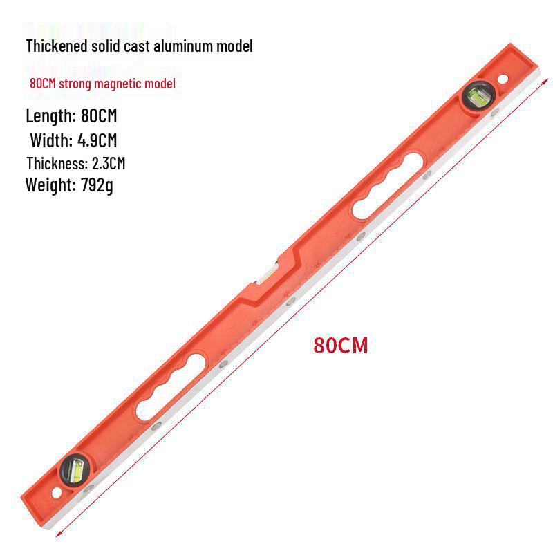 High Precision Magnetic Aluminum Spirit Level for Wall Tile Decoration