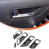 ABS Carbon Fiber For Toyota Land Cruiser 300 LC300 2026-2026 Armrest Box After Air Vent Panel Protective Cover Trim Accessories