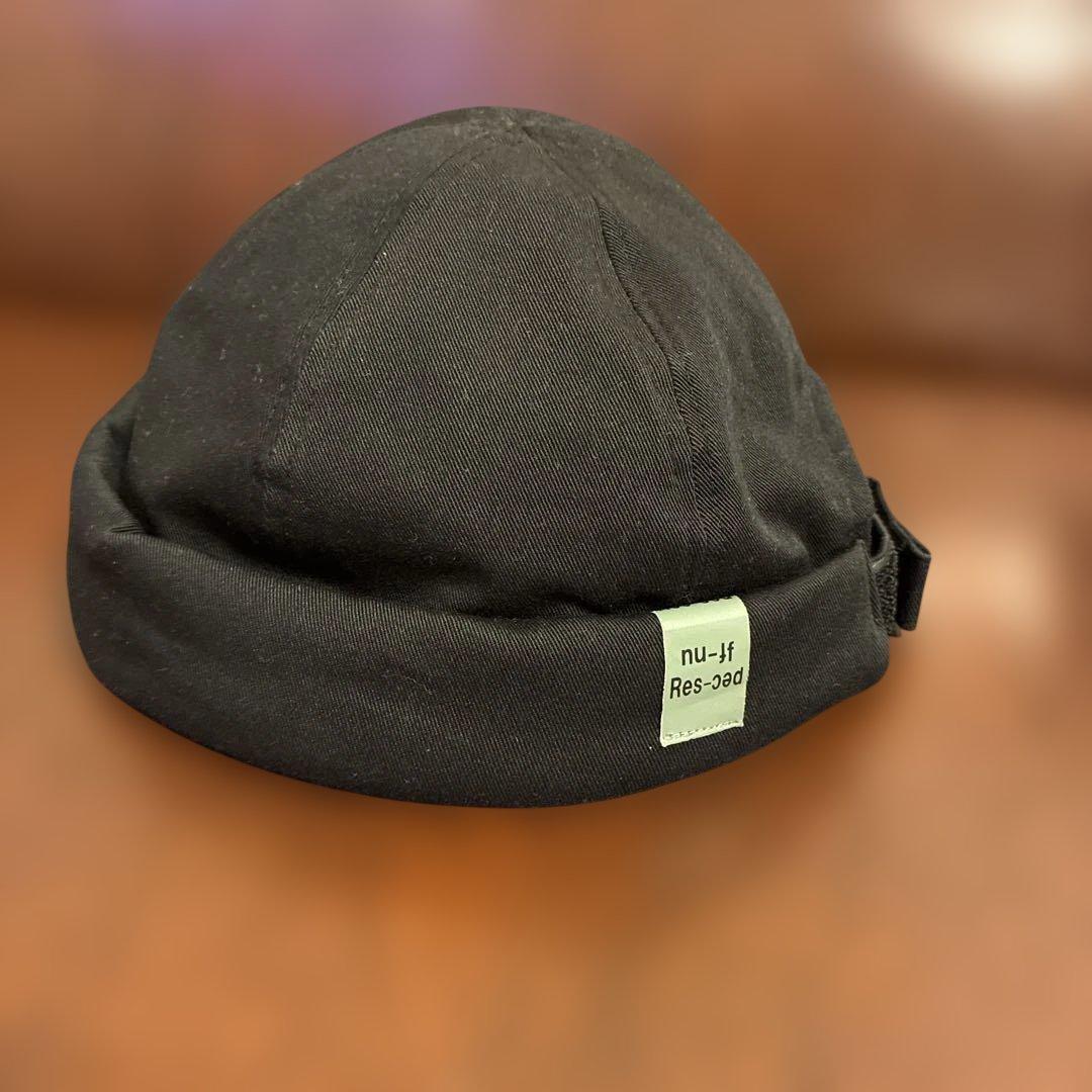 Used CA4LA Kasira Fisherman Cap Black Roll Cap