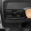For Hyundai Santa Fe MX5 2026 2026 Carbon Fiber Wood Grain Style Car Inner Second Row Water Cup Holder Cover LHD