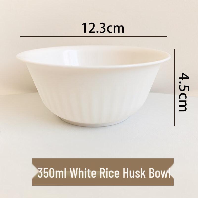 Rice Husk Disposable Tableware Set