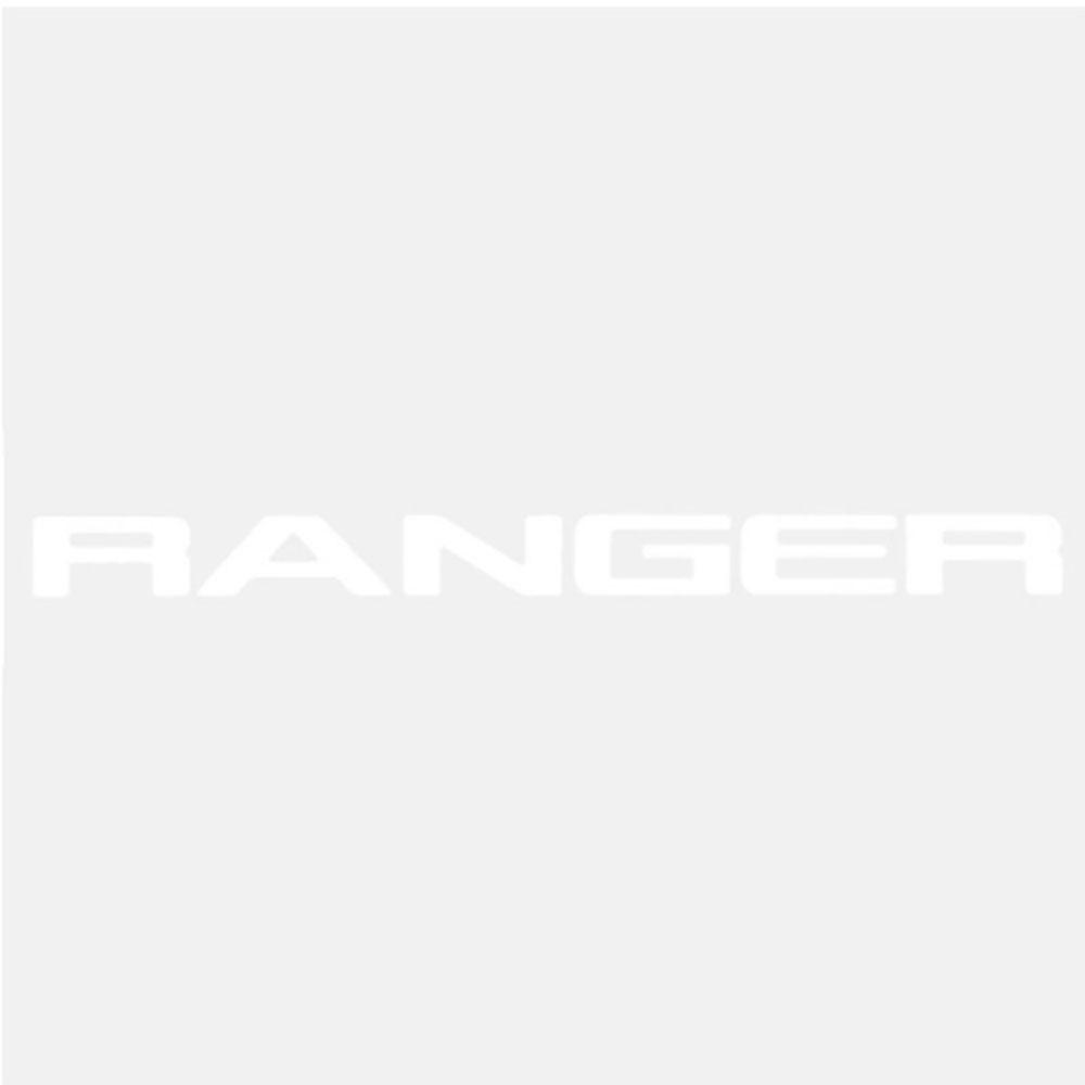HXGR1 Grille Top Logo Letter For Ford Ranger Grills RANGER 3D Emblem Original Size ABS Sticker With Glue Chromium Styling 6 Color