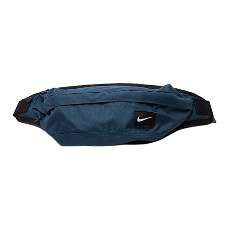 Nike Zipper Closure Polyester Waist Bag Unisex Bags Blue BA4272-415