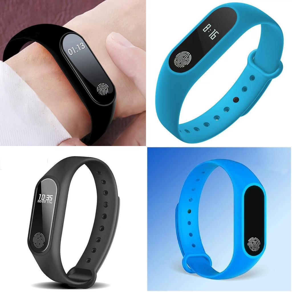 Smart Bluetooth Fitness Tracker Watch With Step Counter And Alarm For Men Women