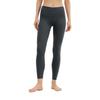 Cloud Series Solid Colour Fleece Skin-Friendly Tight Hip Lift Nine-Point Sports Trousers Women's Carbon Grey
