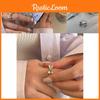 Vintage Inspired Bowknot Ring Elegant Copper Adjustable Fashion Accessory For Women