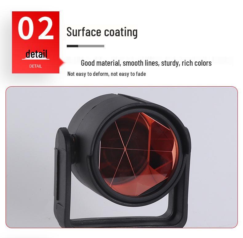 GPR1GPH1 Total Station Prism: Precision Surveying and Tunnel Monitoring Lens Reflector