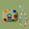 Fumede Green Joker Headphone AirPods Case with Ice Cream Lanyard
