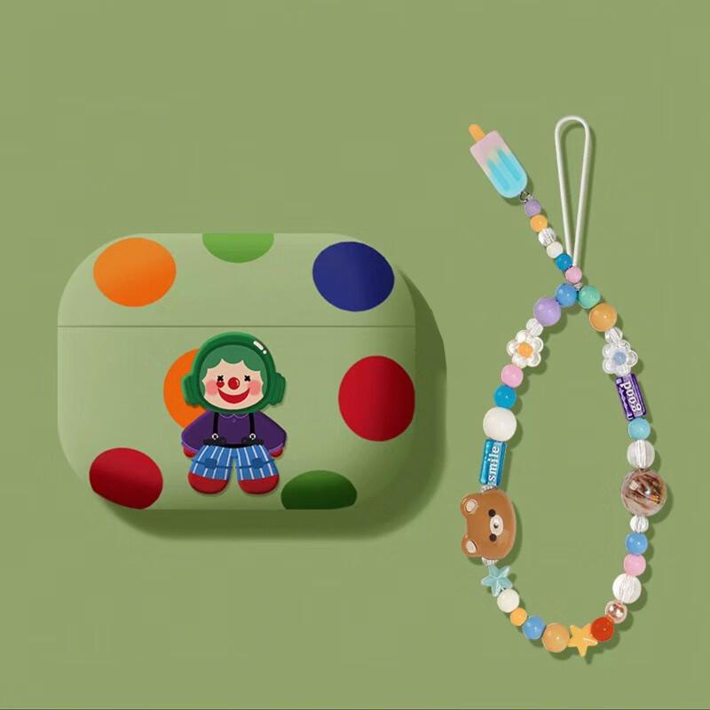 Fumede AirPods 3 Clown with Ice Cream Lanyard Case