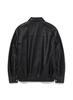 Dbetter Vegan Leather Blouson Jacket (Black)