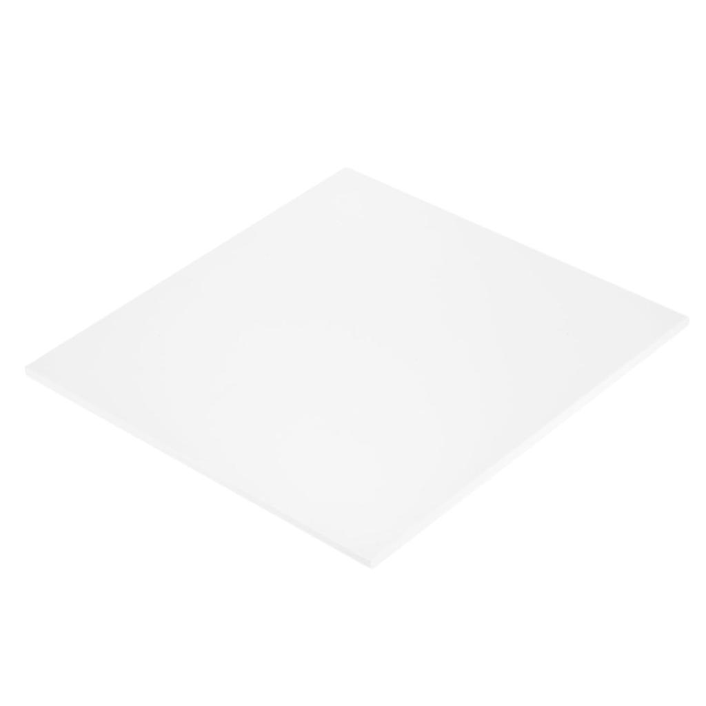 MECCANIXITY ABS Plastic Sheet 10 Inch x 10 Inch x 0.2 Inch ABS Styrene Sheets for Building Model DIY Crafts Panel White