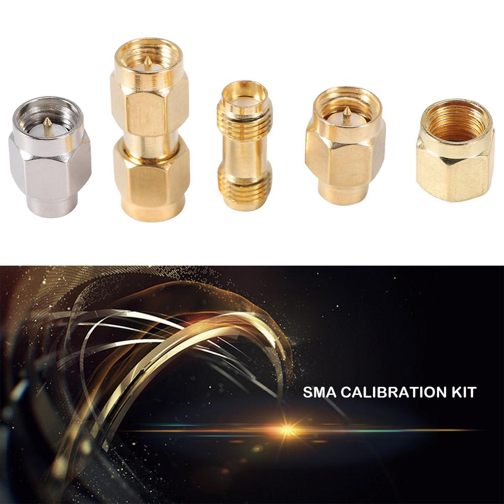 A84E-SMA-Type 50 Ohm Nanovna Vector Network Analyzer Calibration Kit Load &Short &Open