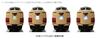 KATO N Gauge 381 Series Panorama Shinano Release Specification Additional Set Railway Model Train 3-Car 10-1691