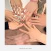 Pre-order 2025 NCT WISH POP-UP Find Your Color Silver Wish Ring