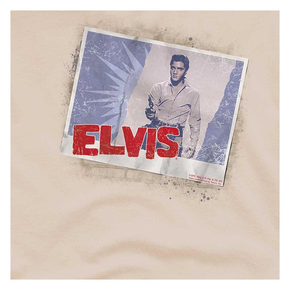 Elvis Presley Unisex Adult Tough Guy Poster T-Shirt
