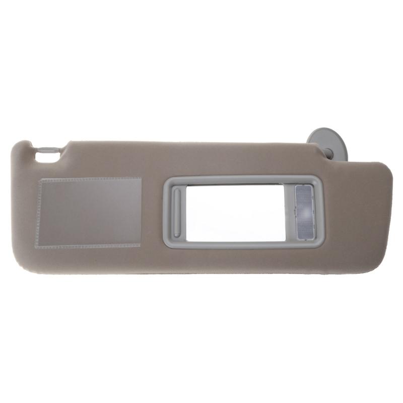 Sun Visor for Land Cruiser-Prado 2002-2010 7432060850B1 with Makeup Mirror Passenger/Driver Side Car Interior Sunshield