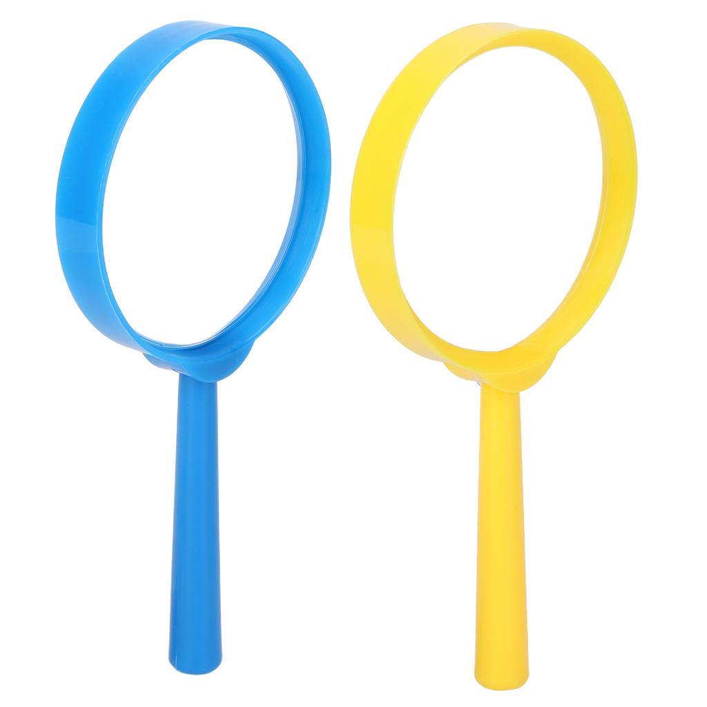 Color Plastic Handle Magnifying Glass Handheld Magnifier for Reading Students Children