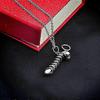 Sterling Silver Dick Pendant Necklace Fun Unique Jewelry Pendant Necklace Valentine's Gift for Men & Women