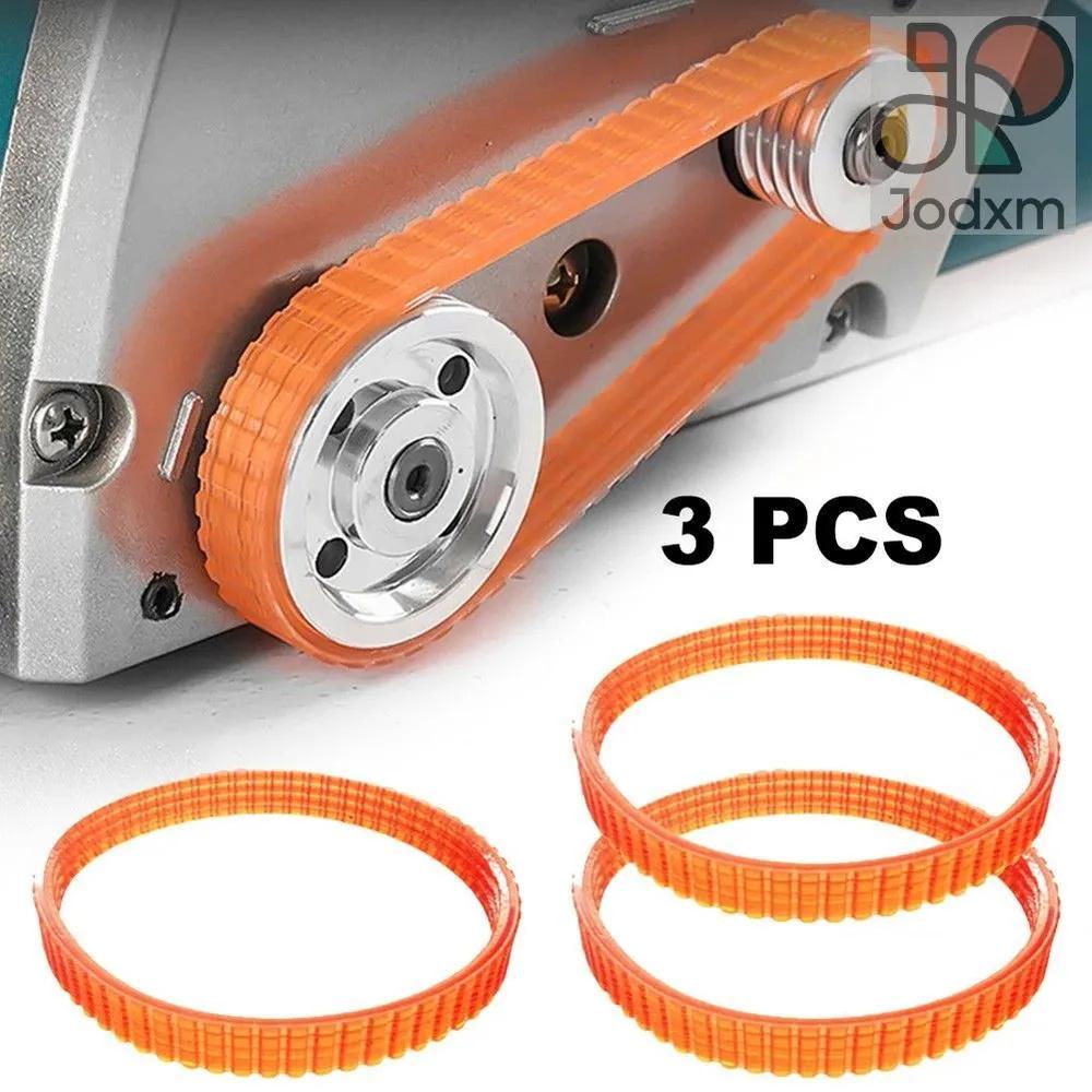 3pcs Replacement Nylon Drive Belts Compatible with 1900B Handheld Woodworking Electric Planer Power Tool Accessory Set