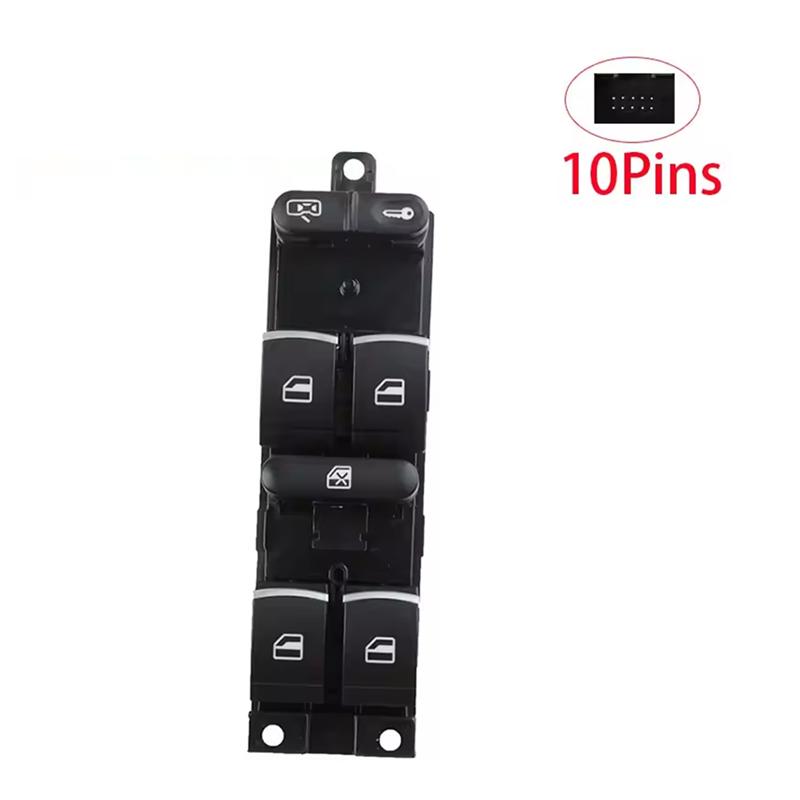 M63K-Car Power Window Switch Button For Golf Jetta Bora MK4 Passat B5 B5.5 18G959857B 3BD959857 LHD