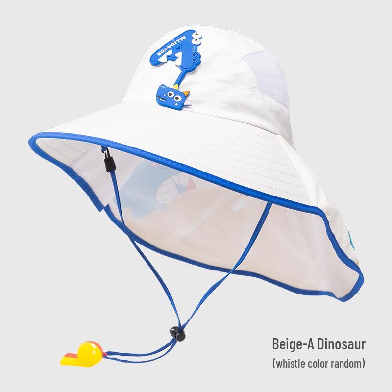 Kinder UV-Schutz Sonnenhut - Atmungsaktiv, Große Krempe, Unisex Sommerhut