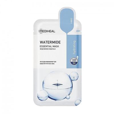 Maschera in fogli Watermide Essential 10 EA, rinfrescante, lenitiva, idratante, cosmetici coreani, Kbeauty, campione