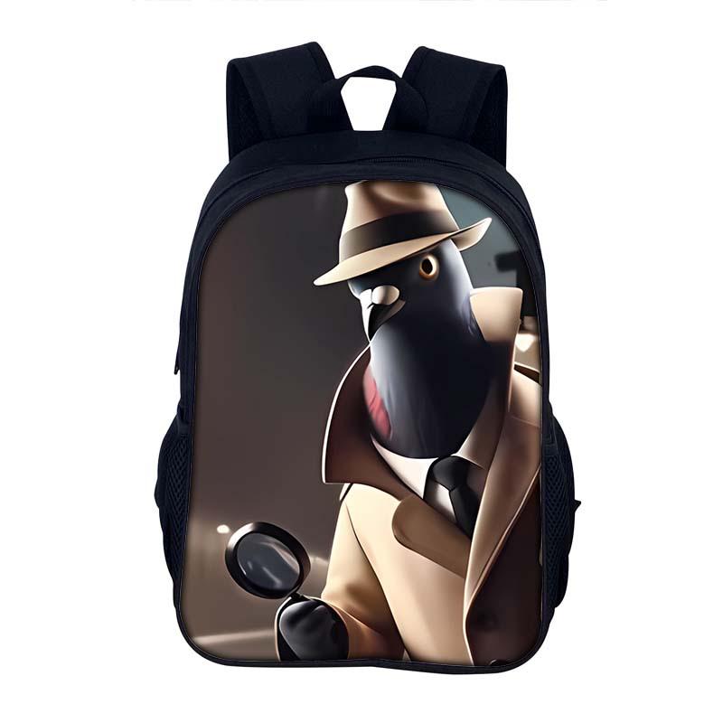 Italian Brain Rot Backpack for Students - Large Capacity
