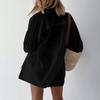 Casual Fashion Color Women's Shirts Puff Sleeves Elegant Tops Shorts Casual Suit