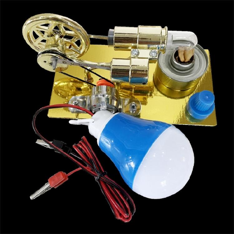 STEM Learning Alloy Steam Engine Generator Model For Classroom Energy Transformation Experiments Physics Teaching Device