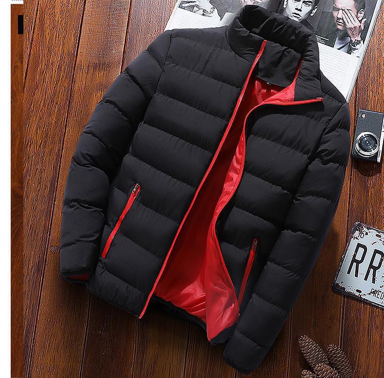 Men's Trendy Thickened Casual Cotton Jacket: Versatile, Warm Winter Coat