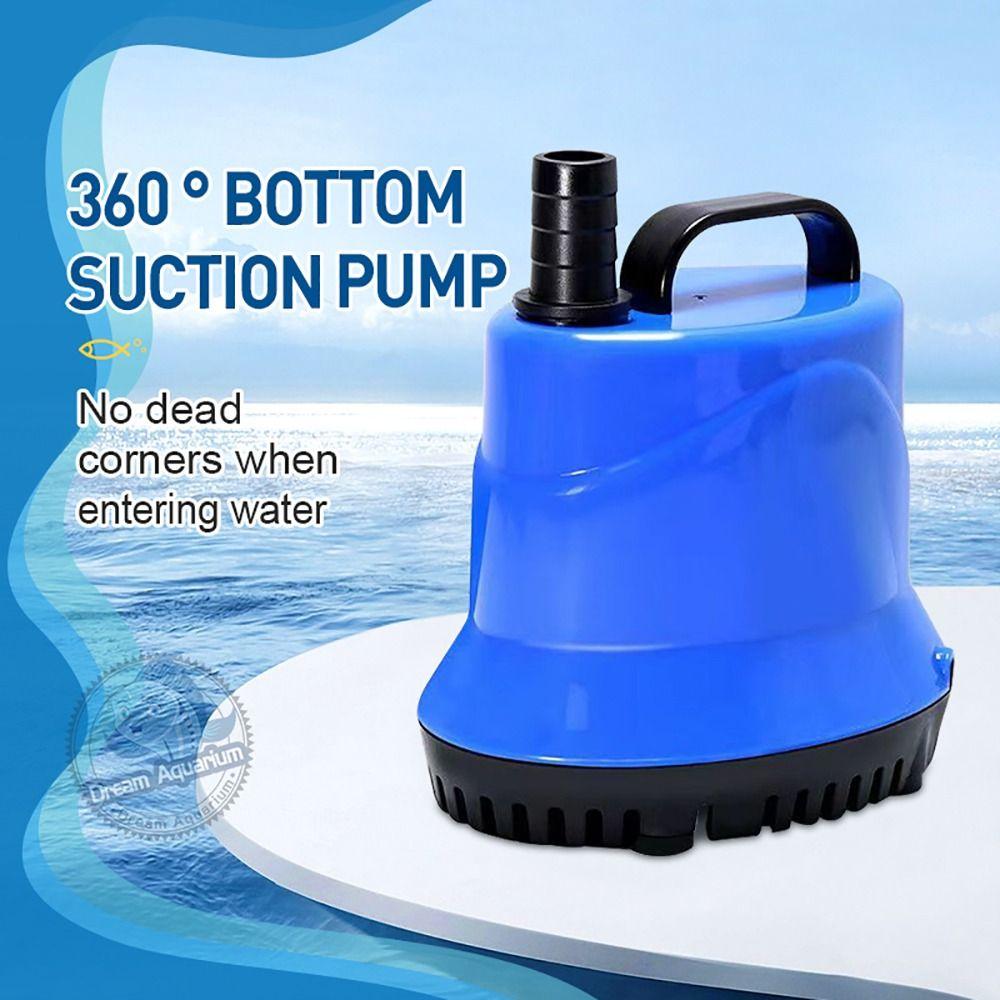 1Pcs AC220V Submersible Pump 3 in 1 Water Filter Pump  Fountain Rockery Fish Tank