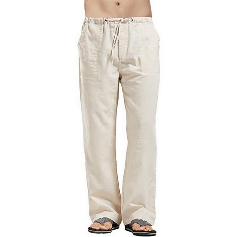Men's Woven Cotton Twill Trousers