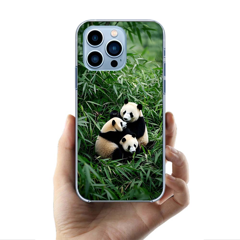 Panda Baby, Giant Panda Family Cases Phone Case For Iphone 17E 16E 17 Air 16 Pro Max 15 Pro 14 Plus 11 13 12 Mini Cover Cases Co