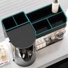 Desktop Cosmetics Storage Box Organizer Rotating Dust-proof Makeup Brush Holder Light Luxury Compartment Lipstick Storage Holder
