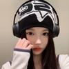 Star Knitted Letter Beanies Y2K Ins Skullies Punk Pullover Hats  Outdoor