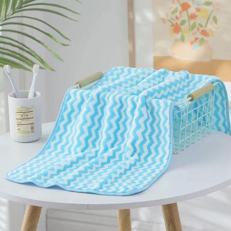 

Полотенце для ванной из кораллового бархата, мягкое, впитывающее, утолщенное и не выцветает синий