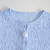 Girls' Set Summer Children's Short Sleeved Top Baby Summer Fashion Half Skirt Two Piece Set