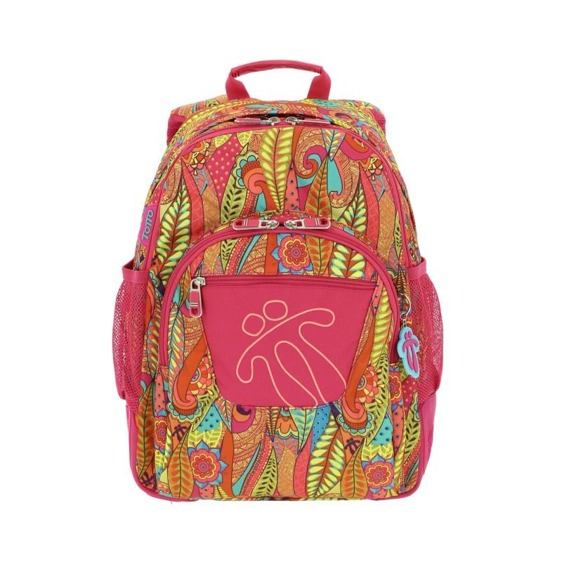 TOTTO - Mochila Crayoles - Verde 8V9-8V9