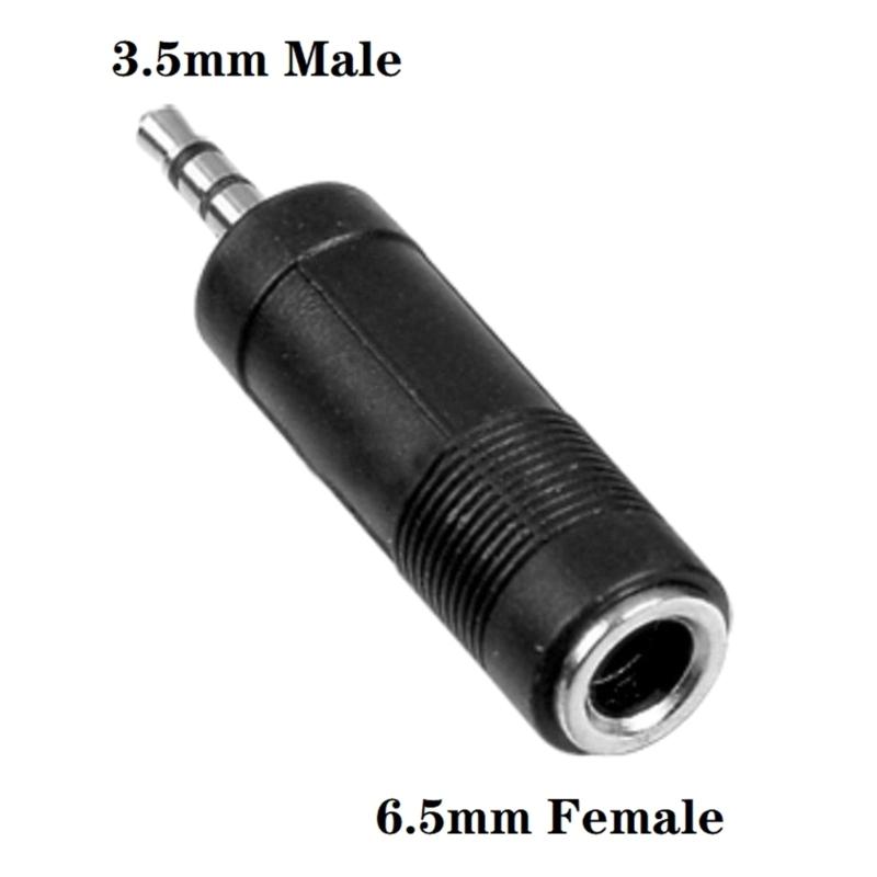 3.5mm Male To Female 2RCA Auditory Connector Computer TV 3.5 6.5 Plug Female Auditory Adapter