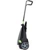 Walk-behind Hand Push Floor Sweeper, 25.6" Sweeping Width Floor Sweeper Manual Non-Electric, 5-Gallon Waste Container, Angle & Height Adjustable